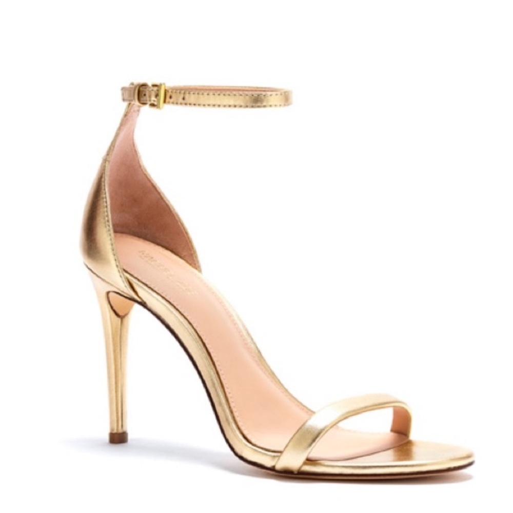 Rachel Zoe gold heels